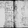 Moulton-Barrett, Mary (Graham-Clarke). Holograph journal. Narrative of journey taken with E. B. Browning, Edward Barrett Moulton-Barrett, and Matthew Wyatt. Includes pencil sketches, one portrait sketch laid in, & expense accounts [1815 Oct. 17]