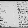4 holograph notebooks, containing working drafts. Include drafts of To Flush, my dog; The Romaunt of the page; The name; A vision of poets; Rhyme of the duchess May; The lost bower; etc.