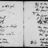 4 holograph notebooks, containing working drafts. Include drafts of To Flush, my dog; The Romaunt of the page; The name; A vision of poets; Rhyme of the duchess May; The lost bower; etc.