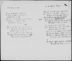 Four poems, entitled "Introduction," "To the Prince of Wales," "To the king of Prussia," and "To the Duchess of Orleans." Holograph.