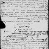 From the blest sea with a majestic pull..." Holograph poem, satire on Napolean. Mutilated.