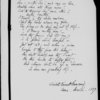 Isobel's child. Holograph 1859 Mar.