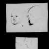 Miscellaneous ms. material, including pencil drawings