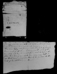 Moulton, Elizabeth (Barrett). "Papa when on board the ship Elizabeth sailing for England..." Holograph account to accompany her father Edward Barrett Moulton-Barrett's glove, given to E.B.B. by her grandmother.