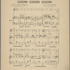 Coon, coon, coon