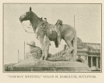 Cowboy resting