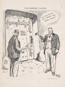 Political cartoons by Rollin Kirby