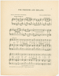 For freedom and Ireland