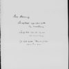 Number of lines which I can repeat." [Statement of the number of lines from Greek authors which she could repeat from memory]. Holograph 1832