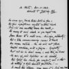 Sketch, The. Holograph poem. About Arabella Barrett Moulton-Barrett, her sister. 1844 Nov. 5.