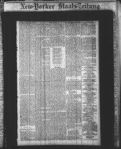 New Yorker Staats-Zeitung und Herold