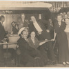 Ada "Bricktop" Smith, owner of the club Bricktop's on Rue Pigalle, Paris, with others
