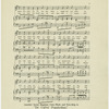 A harp with broken strings