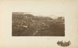 San Francisco views before and after the earthquake and fire of 1906