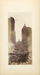 Ruins of buildings