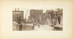 Ruins of buildings