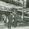 CORE demonstrators being arrested outside segregated movie theater showing "Goliath and the Dragon," at unidentified location, ca. 1960