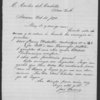 Letter from Enrique Jose Varona to Carlos del Castillo on buying war supplies