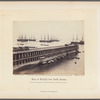 View of the Great Pier with shipping waiting for guano