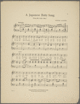 A Japanese baby song