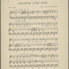 Japanese love song