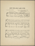 Just for Auld Lang Syne