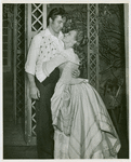 John Raitt and Jan Clayton in a scene from Carousel