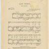 Last night  (Dear heart)