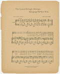 The latch-string's always hanging out for you