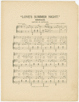 Love's summer night
