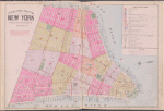 Outline & index map of the City of New York, lying south of Fourteenth St.