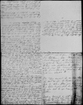 Bayford, F[rances]. "Luke 16: from 1st to 19th verse." Manuscript copy. From the circle of E. B. Browning.