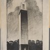 Drawing of tower