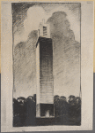 Drawing of tower