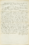 Bill filed in case of Thompson & wife vs. J. B. Broadwell