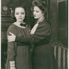 Eugenia Rawls and Tallulah Bankhead in a scene from The Little Foxes