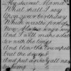 Moulton-Barrett, Charles John Barrett. "My dearest Mama what shall I say...[May 1, 1822]". Birthday ode for E. B. Browning's mother, Mary Graham-Clarke Moulton-Barrett [1822 May 1].