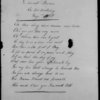 Moulton-Barrett, Charles John Barrett. "To dearest Mama on her birthday. May 1st, 1825." Birthday ode for E. B. Browning's mother, Mary Graham-Clarke Moulton-Barrett 1825 May 1.