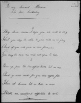 Moulton-Barrett, Charles John Barrett. "To my dearest Mama on her birthday." Birthday ode for E. B. Browning's mother, Mary Graham-Clarke Moulton-Barrett.