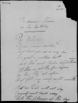 Moulton-Barrett, Edward Barrett. "To dearest Mama on her birthday." Birthday ode from E. B. Browning's brother for their mother, Mary Graham-Clarke Moulton-Barrett.