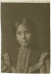 Portrait of girl in sailor outfit