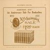 Something New!" An Anniversary Sale for Booksellers, 1897 -1927