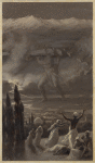 Hanuman moving the mountains