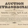 Auction extraordinary. Unrestricted sale of Rowfant publications! Saturday evening, April 28, 1928 ... at the club rooms ... Cleveland, Ohio ...