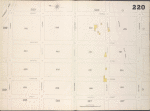 Brooklyn, V. 8, Double Page Plate No. 220 [Map bounded by Market Ave., Sutter Ave., Logan St., Liberty Ave.]
