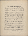 The song my mother sang