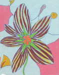 Untitled, Nude Figure, Flower