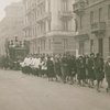 Funeral procession for Enrico Cecchetti