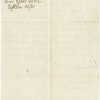 Autograph endorsement by President Lincoln of circular to the "Loyal Women of America". Countersigned by Winfield Scott