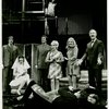 Elaine Stritch and cast of Company performing  "The Little Things You Do Together": (from left to right) Steve Elmore, Beth Howland, John Cunningham, Merle Louise, Teri Ralston, and George Coe (Charles Kimbrough, Larry Kert, and Barbara Barrie on floor)